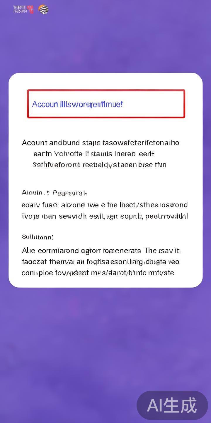二、账号密码输入错误
*解决方案：*核对输入信息